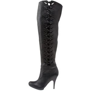 Calvin Klein Knee High Leather Boots